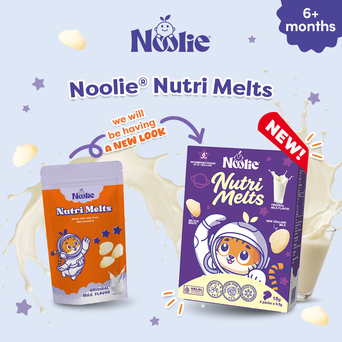 Noolie® Nutri Melts - Original Milk Flavor