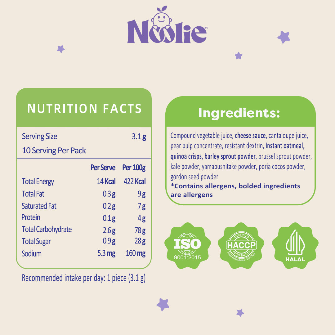 Noolie ® Freeze Dried Vegetable Cake