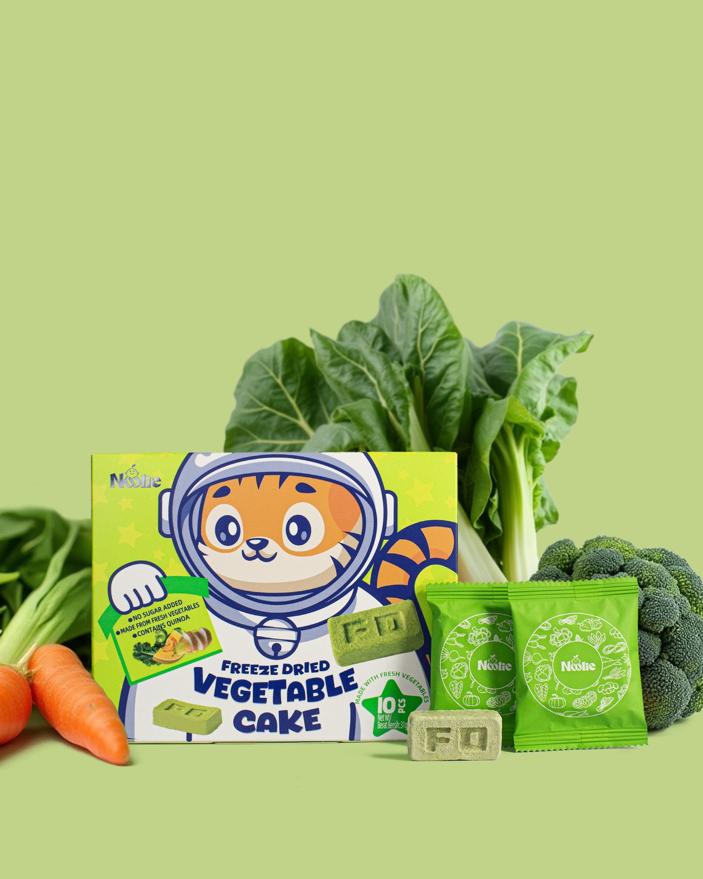 Noolie ® Freeze Dried Vegetable Cake